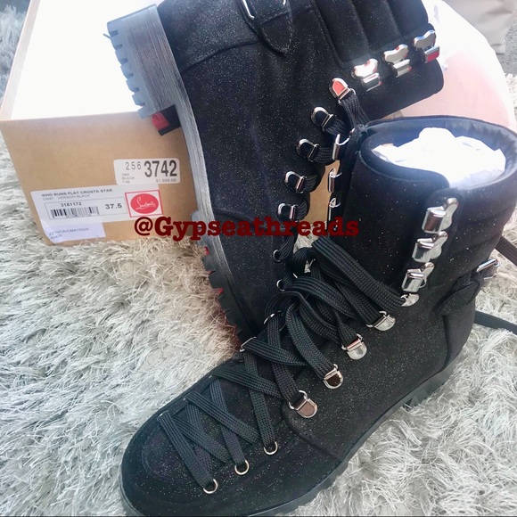 louboutin hiking boots